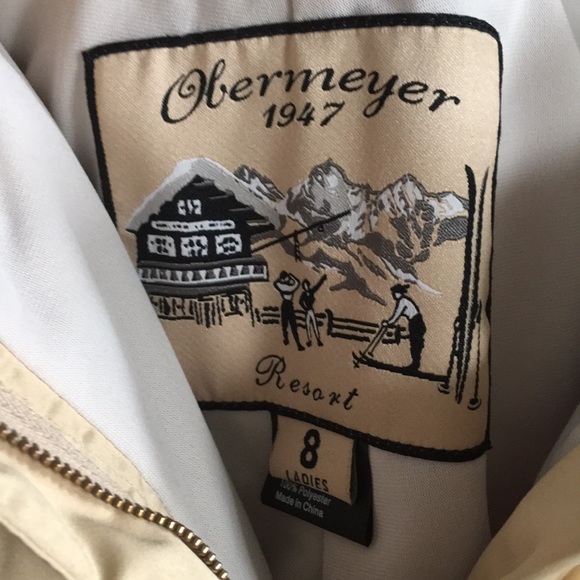 Gold Ski Pants 8 Snowboard Pants Obermeyer - Picture 4 of 7